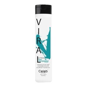 CELEB LUXURY EXTREME TEAL COLORWASH 244ML - BRAND NEW